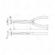 MICRO NEEDLE NOSE PLIERS 140MM CF MICRO NEEDLE NOSE PLIERS 140MM CF