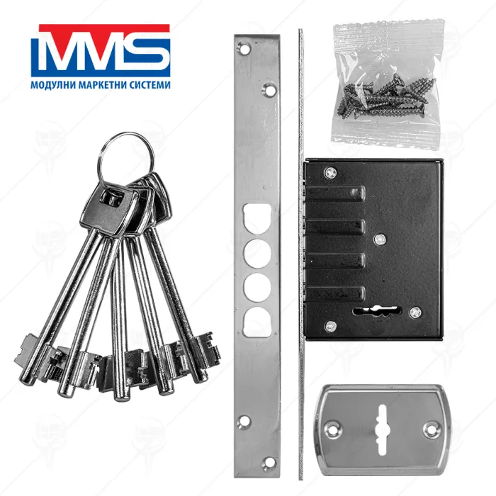 БРАВА КАСОВА МАЛКА АКАРСАН 5 КЛЮЧА 94Х74ММ