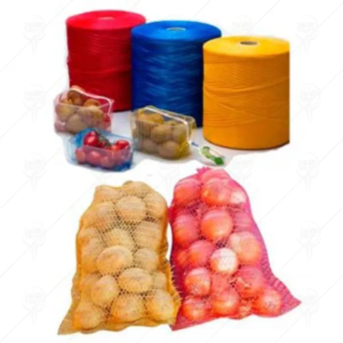 AGRICULTURAL NET FOR PACKAGING - YELLOW /EXTRUDED/ AGRICULTURAL NET FOR PACKAGING - YELLOW /EXTRUDED/
