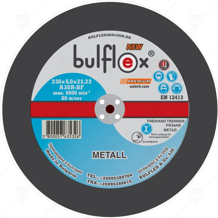 DISC PENTRU SLEFUIT 230*6.0 BULFLEX