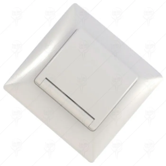 КОНТАКТ ЕДИНИЧЕН С КАПАК ANURA БЯЛ