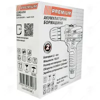 CORDLESS DRILL 10.8V LI-ION PREMIUM