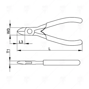 КЛЕЩИ РЕЗАЧКИ CETA-FORM 110MM