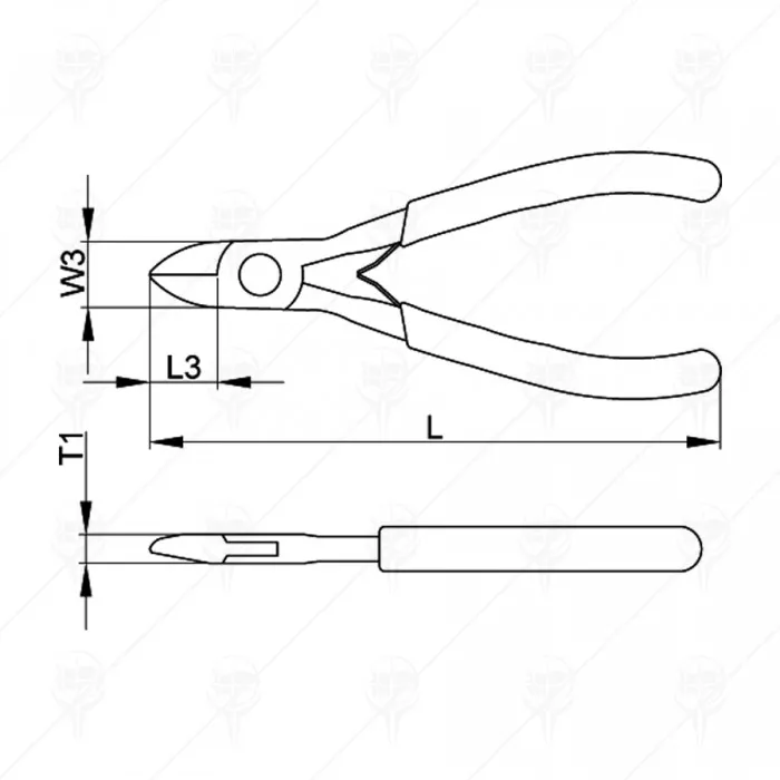 MICRO DIAGONAL CUTTERS 110MM CF MICRO DIAGONAL CUTTERS 110MM CF