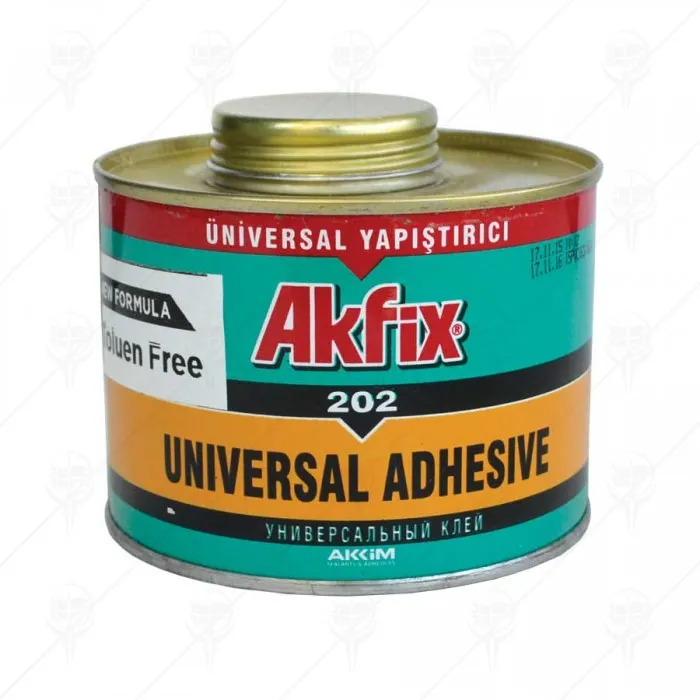 УНИВЕРСАЛНО КОНТАКТНО ЛЕПИЛО 202 AKFIX 500 г УНИВЕРСАЛНО КОНТАКТНО ЛЕПИЛО 202 AKFIX 500 г