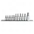 SOCKET SET 12 pcs 1/4"-1/2'-3/8' TORX PREMIUM