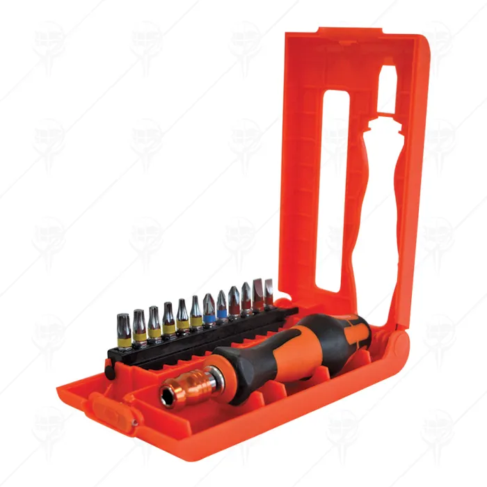 SCREWDRIVER WITH BIT SET 1/4 13PCS
PREMIUM SCREWDRIVER WITH BIT SET 1/4 13PCS
PREMIUM