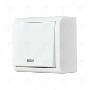 КЛЮЧ ЕДИНИЧЕН ANURA СВЕТЕЩ ОТКРИТ МОНТАЖ БЯЛ