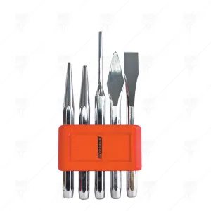 PUNCH AND CHISEL SET 5 PCS PREMIUM