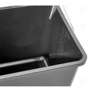 ВАНИЧКА ЗА БОЯ ЧЕРНА 12ЛИТРА DECOREX 38*27*21