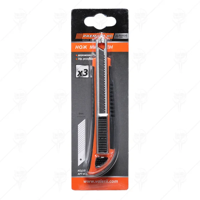 НОЖ МАКЕТЕН 9 мм 2БРОЯ РЕЗЕРВИ  PREMIUM HD