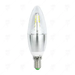LAMP LED E27 5W 450lum 3500K C37 KLAUS