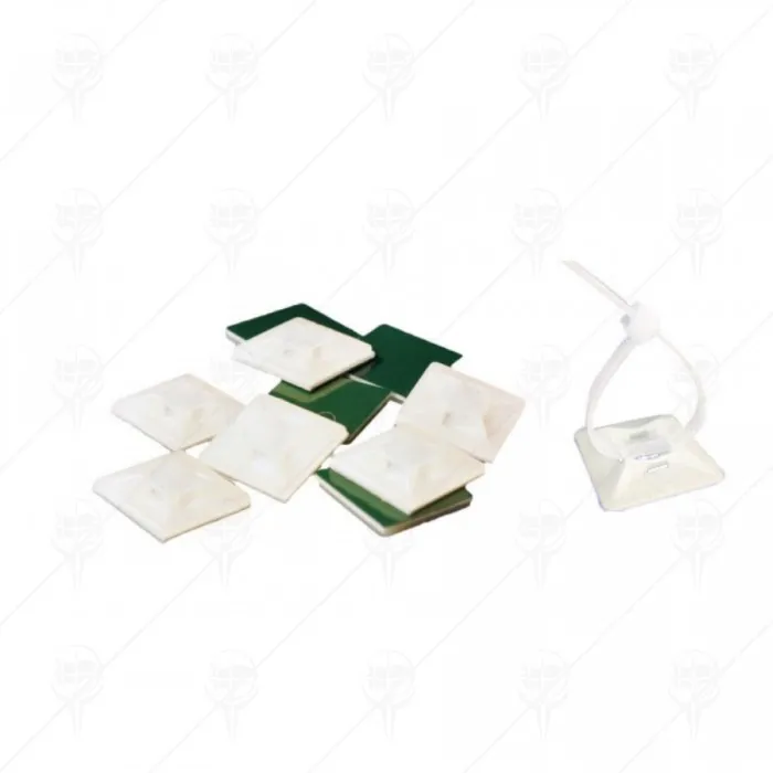 CLIP FOR CABLE TIE 100PCS 2.8*2.8CM CLIP FOR CABLE TIE 100PCS 2.8*2.8CM
