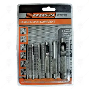 SET PUNCTATOARE 6BUC 4-12.5MM PREMIUM