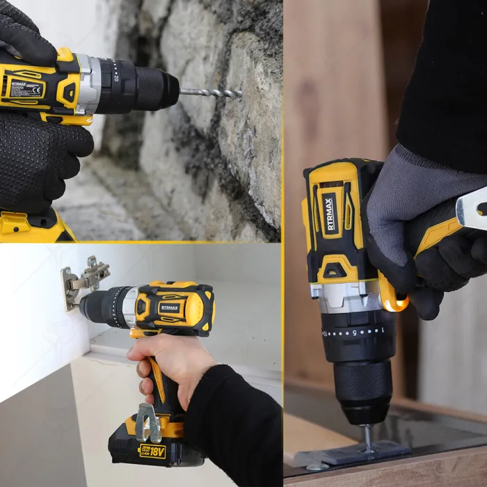 АКУМУЛАТОРНА БОРМАШИНА 18V 50 Nm B3 RTRMAX RTX2014A