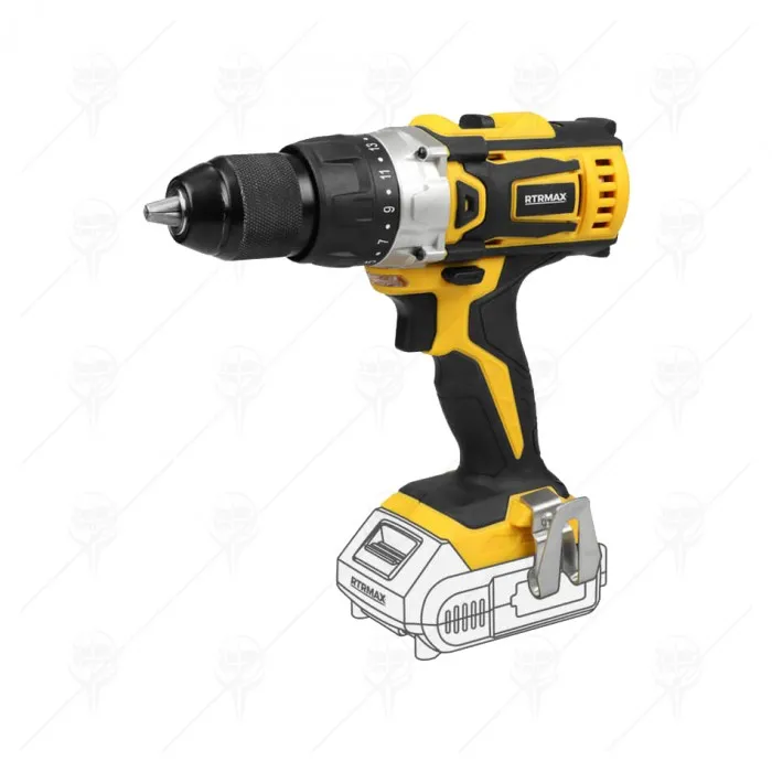 АКУМУЛАТОРНА БОРМАШИНА 18V 2Ah 35Nm B3 RTRMAX RTX1815A АКУМУЛАТОРНА БОРМАШИНА 18V 2Ah 35Nm B3 RTRMAX RTX1815A