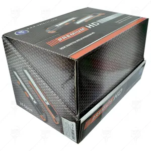 НОЖ МАКЕТЕН МЕТАЛ И ГУМА PREMIUM HD 18 мм