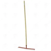 GARDEN RAKE &Oslash;22 18 TEETH WITH HANDLE