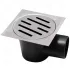 SIDE FLOOR DRAIN 100*100MM PP WITH
INOX GRID