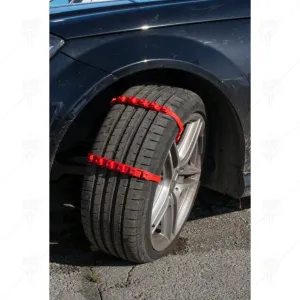 ПЛАСTМАСОВИ ВЕРИГИ ЗА СНЯГ 25ММ 10 БРОЯ