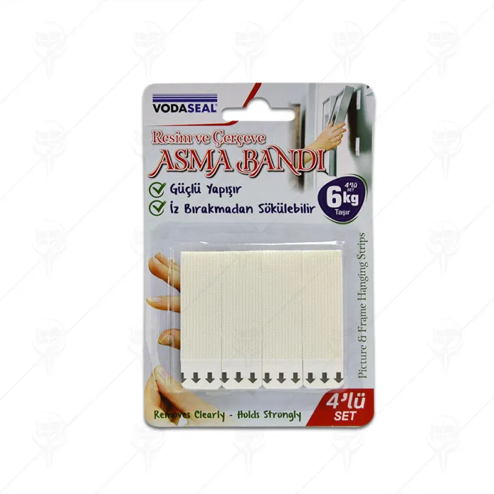 BANDA HOOK AND LOOP FASTENER ALBA 4 pcs, 20 mm x 45 mm VS