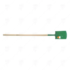 ЛОПАТА ПРАВА КВАДРАТНА YAPARLAR С ДЪРВЕНА ДРЪЖКА