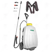 АКУМУЛАТОРНА ПРЪСКАЧКА НА КОЛЕЛА 16л 12V 8Ah P1 RTRMAX RTM9616