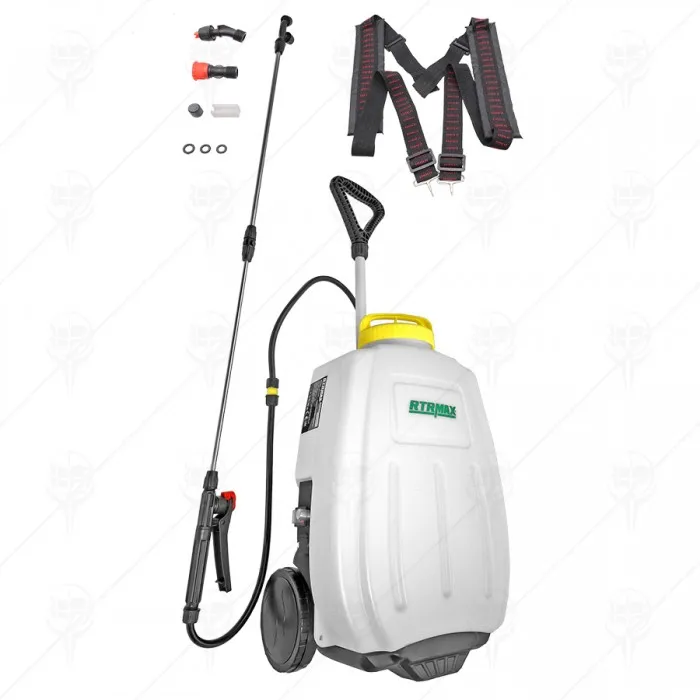 АКУМУЛАТОРНА ПРЪСКАЧКА НА КОЛЕЛА 16 л 12V 8Ah P1 RTRMAX RTM9616 АКУМУЛАТОРНА ПРЪСКАЧКА НА КОЛЕЛА 16 л 12V 8Ah P1 RTRMAX RTM9616