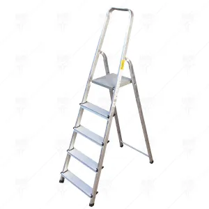 HOUSEHOLD STEPLADDER 4+1 125KG