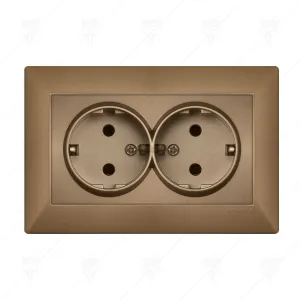 КОНТАКТ ДВОЕН ANURA ЗЛАТИСТ ЦВЯТ