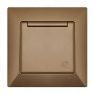 КОНТАКТ ЕДИНИЧЕН С КАПАК ANURA ЗЛАТИСТ ЦВЯТ