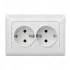 TWIN EARTHED SOCKET CERAMIC WHITE
ANURA