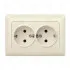 TWIN EARTHED CERAMIC SOCKET CREAM
ANURA