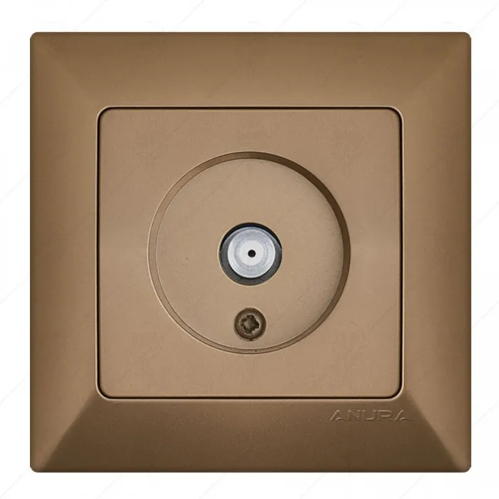 SAT TV ANTENNA SOCKET GOLD ANURA SAT TV ANTENNA SOCKET GOLD ANURA