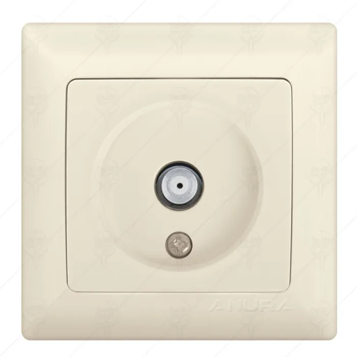 SAT TV ANTENNA SOCKET CREAM ANURA