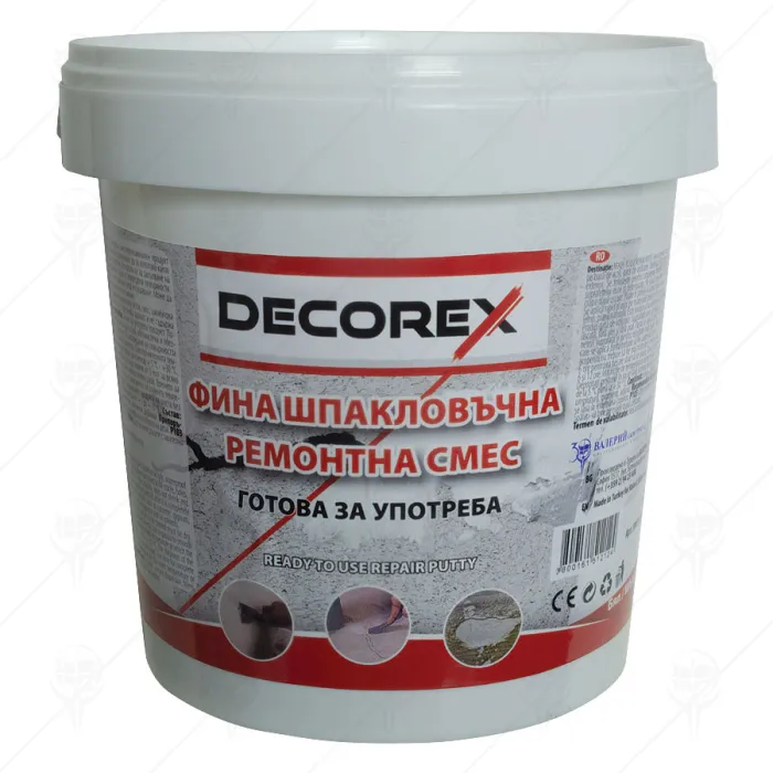READY TO USE REPAIR PUTTY 1 kg WHITE DECOREX