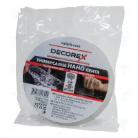 BANDA NANO ADEZIVA TRANSPARENTA 20 mm x 5 m DECOREX