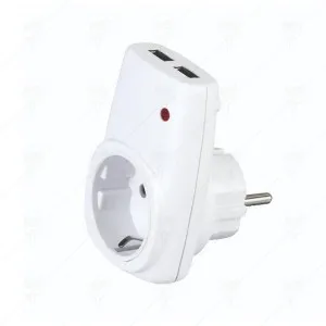 РОЗЕТКА-КОНТАКТ С 2 USB