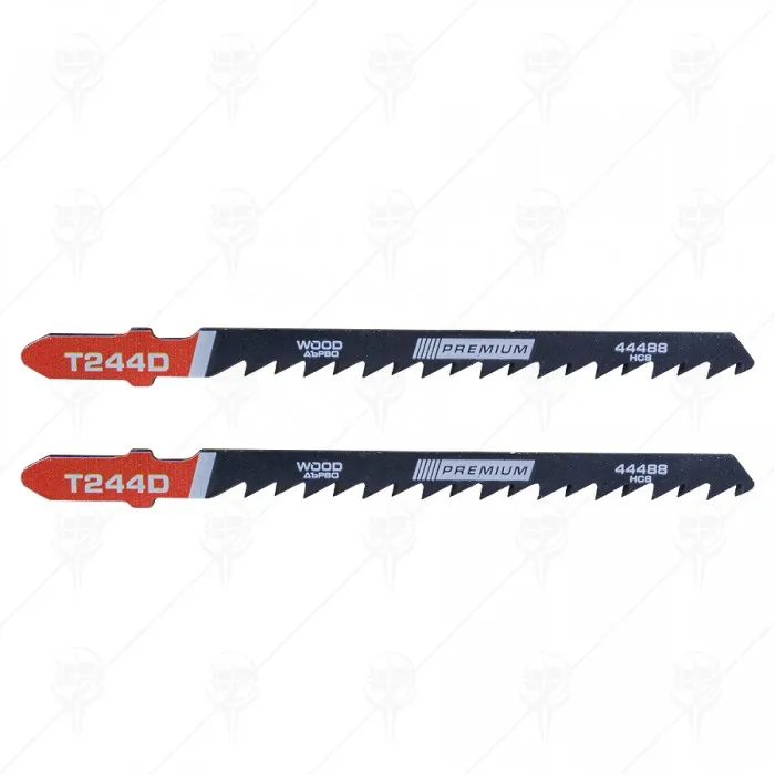 JIGSAW BLADE FOR WOOD T-SHAPE T244D
2PCS PREMIUM