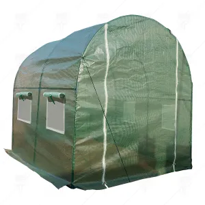 ОРАНЖЕРИЯ ТИП ПАРНИК С 4 ПРОЗОРЕЦА И 1 ВРАТА  2.0*2.0*2.0m. К-КТ