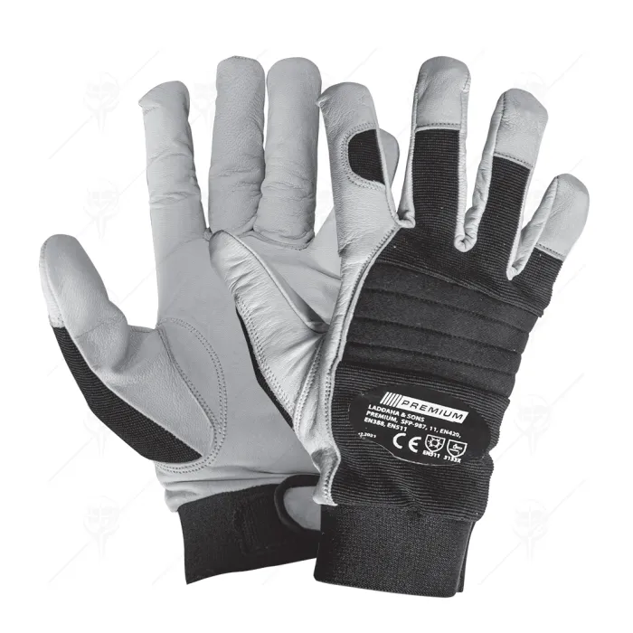 РЪКАВИЦИ ЛИЦЕВА КОЖА/ПЛАТ LUX PREMIUM