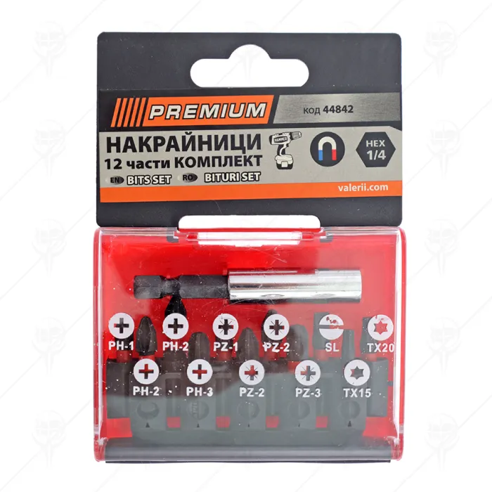 НАКРАЙНИЦИ 12 ЧАСТИ КОМПЛЕКТ PREMIUM