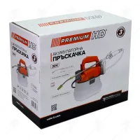 ПРЪСКАЧКА АКУМУЛАТОРНА КОМПЛЕКТ С БАТЕРИЯ PREMIUM HD 20V 2Ah 4 л