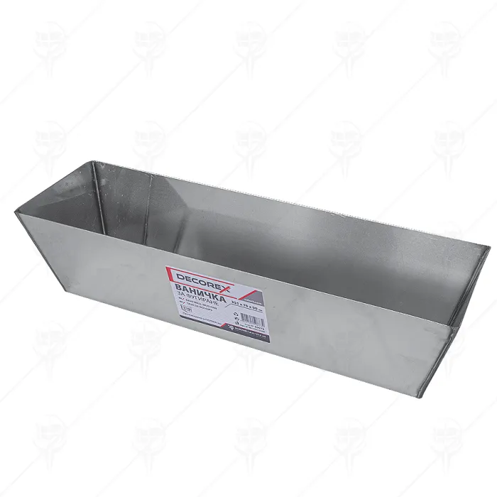ВАНИЧКА ЗА ФУГИРАНЕ ИНОКС 355х70х90 DECOREX