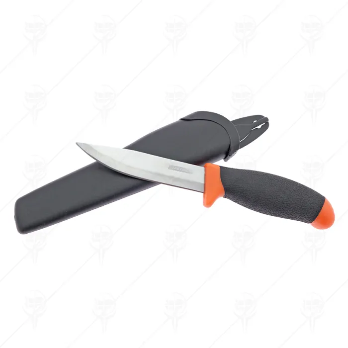 НОЖ УНИВЕРСАЛЕН С КАЛЪФ С ОСТРИЕ 100ММ PREMIUM