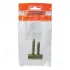 HINGE ANUBA FOR DOOR 141 BRASS 2 pcs BLISTER