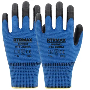 РЪКАВИЦИ ТОП. В НИТРИЛ ZEBRA RTRMAX