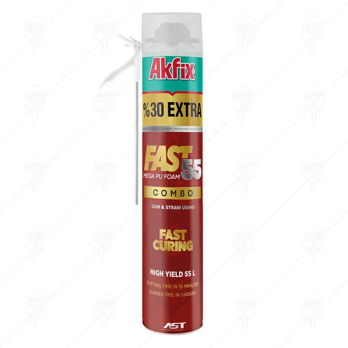 SPUMA POLIURETANIC FAST 55 COMBO 850 g AKFIX
