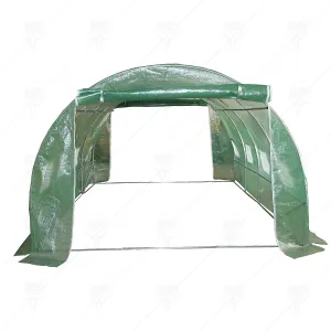 ОРАНЖЕРИЯ ТИП ПАРНИК С 2 ВРАТИ И 8 ПРОЗОРЕЦА 4.0*3.0*2.0m.