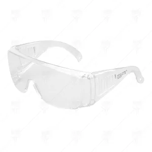 SAFETY GOGGLES WHITE VS160 WIDE